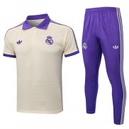 Conjunto Polo Real Madrid 25-26 Giallo