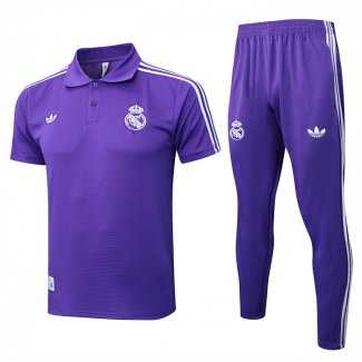 Conjunto Polo Real Madrid 25-26 Purpura
