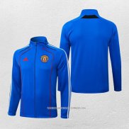 Giacca Manchester United 25/26 Blu