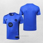 Maglia Allenamento Barcellona 25/26 Blu Purpura