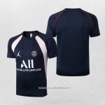Maglia Allenamento Paris Saint-Germain Jordan 22/23 Blu