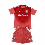 Maglia Aston Villa Portiere 25/26 Bambino Rosso