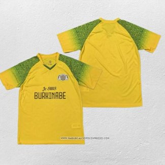 Maglia Burkina Faso Special 2025 Giallo Thailandia