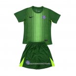 Maglia Chelsea Portiere 25/26 Bambino Verde