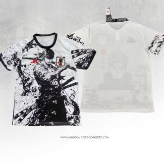 Maglia Giappone Anime 25-26 Bianco Nero Thailandia