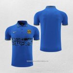 Maglia Polo Barcellona 22/23 Blu