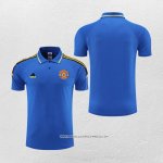 Maglia Polo Manchester United 22/23 Blu