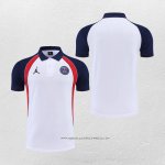 Maglia Polo Paris Saint-Germain Jordan 22/23 Bianco