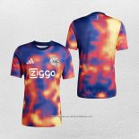Maglia Prematch Ajax 25/26 Blu Arancione