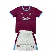 Prima Maglia Burnley 25/26 Bambino