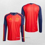 Prima Maglia Spagna 2026 Manica Lunga