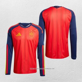 Prima Maglia Spagna 2026 Manica Lunga