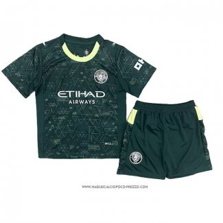 Quarto Maglia Manchester City 25/26 Bambino
