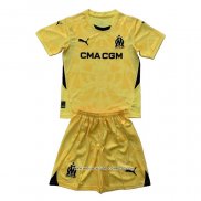 Seconda Maglia Olympique Marsiglia Portiere Bambino 24-25