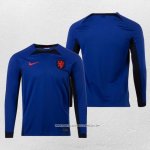 Seconda Maglia Paesi Bassi 2022 Manica Lunga