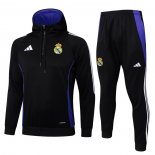 Tuta da Track Felpa Real Madrid 2024 Nero -2025