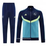 Tuta da Track Giacca Ajax Blu 24-25