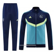 Tuta da Track Giacca Ajax Blu 24-25