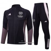 Tuta da Track Giacca Arsenal Bambino Grigio 24-25