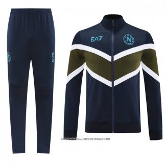 Tuta da Track Giacca Napoli Verde 24-25 Blu