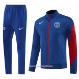 Tuta da Track Giacca Paris Saint-Germain 25/26 Blu Rosso