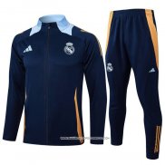 Tuta da Track Giacca Real Madrid 2024 Blu Scuro -2025