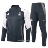 Tuta da Track Giacca Real Madrid 2024 Grigio -2025