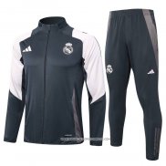 Tuta da Track Giacca Real Madrid 2024 Grigio -2025