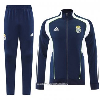 Tuta da Track Giacca Real Madrid 2025-2026 Blu