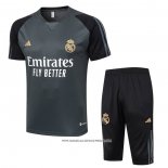 Tuta da Track Real Madrid 23-24 Manica Corta Verde - Pantaloncini