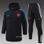 Arsenal Nero Chandal de Invierno del 24-25