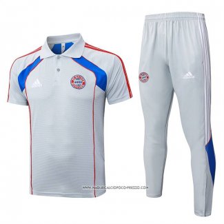 Conjunto Polo Bayern Monaco 25/26 Grigio