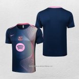 Maglia Allenamento Barcellona 25/26 Blu Rosa
