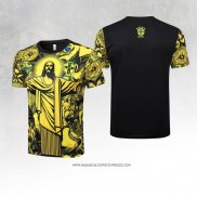 Maglia Allenamento Brasile Giallo Jesus 24-25