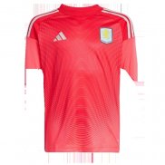 Maglia Aston Villa Portiere 25/26 Rosso