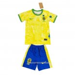 Maglia Brasile Bambino Giallo Jesus 24-25