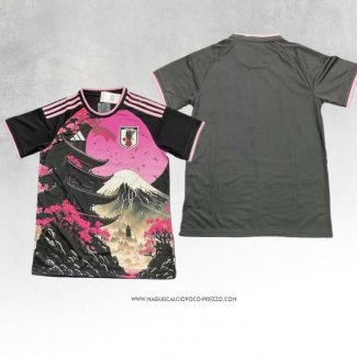 Maglia Giappone Nero Thailandia Anime 25-26 Rosa