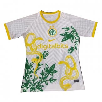 Maglia Inter Bianco Thailandia Dragon 24-25
