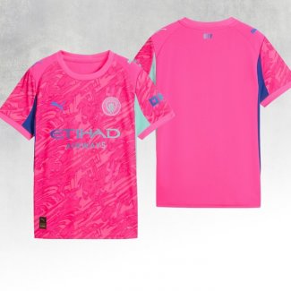 Maglia Manchester City Portiere 25-26 Rosa