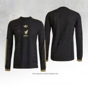 Maglia Messico Special Manica Lunga Nero 2025