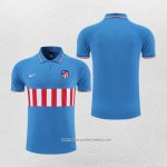 Maglia Polo Atletico Madrid 22/23 Blu