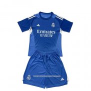 Maglia Real Madrid Portiere Bambino Blu 25-26