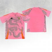 Maglia Real Madrid Rosa Thailandia Dragon 25-26