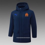 Olympique Marsiglia Blu Chaqueta Invierno del 24-25