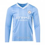 Prima Maglia Manchester City 23/24 Manica Lunga