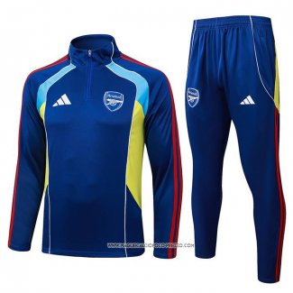 Tuta da Track Felpa Arsenal 2025-2026 Bambino Blu