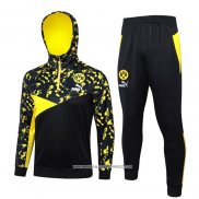 Tuta da Track Felpa Borussia Dortmund 23-24 Nero e Giallo