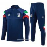 Tuta da Track Felpa Italia 2024 Blu -25