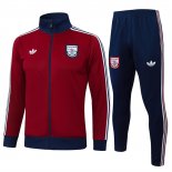 Tuta da Track Giacca Arsenal 25/26 Bambino Rosso