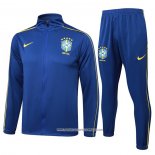 Tuta da Track Giacca Brasile 2024 Blu -25